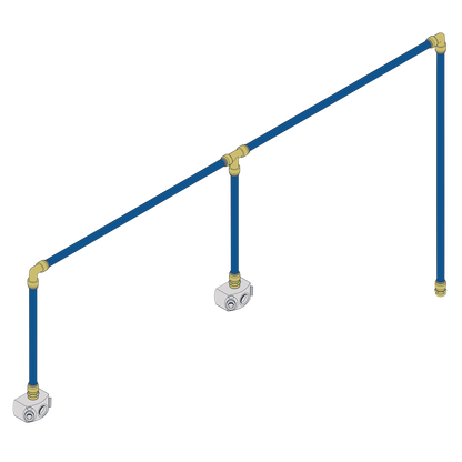 SharkBite® 12m 2-Drop Air Supply System Kit