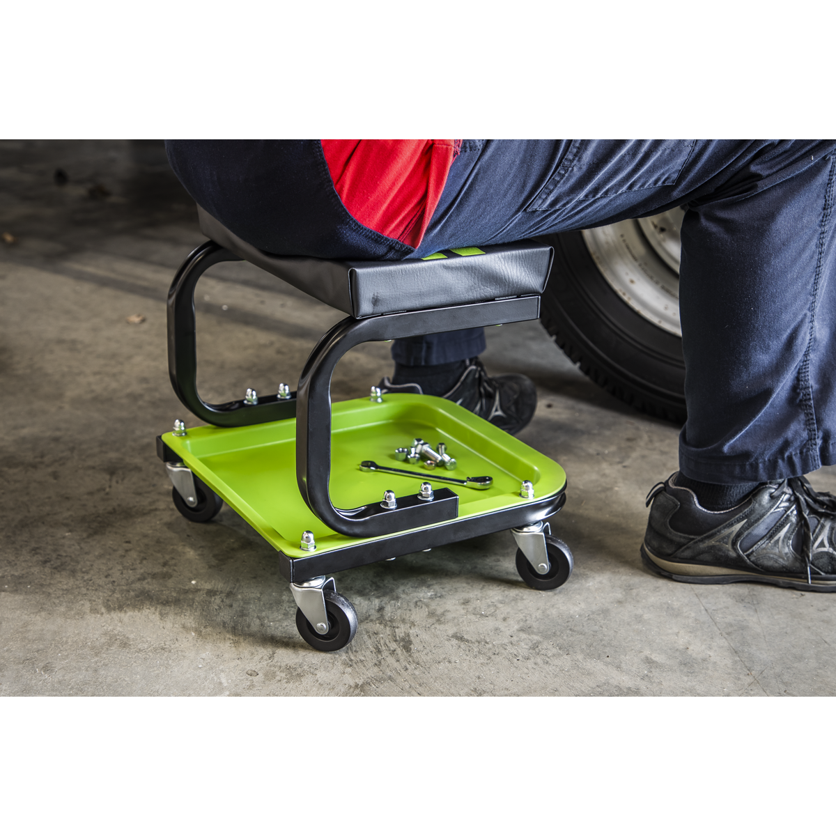 Mechanic's Utility Seat - Green
