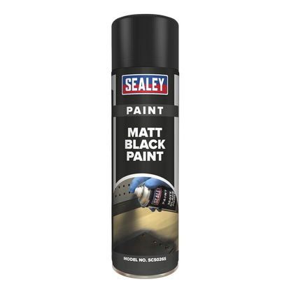 Matt Paint 500ml - Black