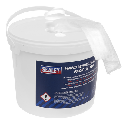 Hand Wipes Bucket - Pack of 150