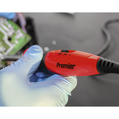Premier Dual Wattage Professional Soldering Iron with Long-Life Tip 15/30W/230V