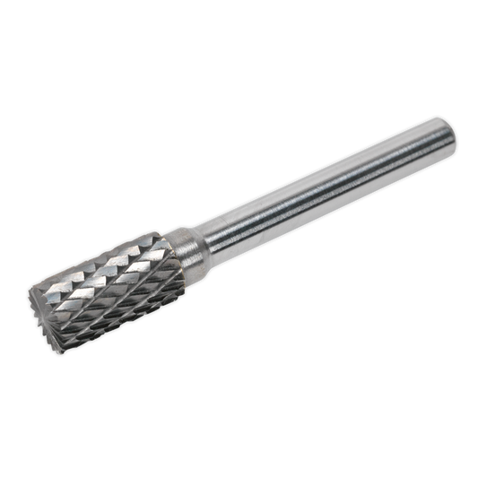 Cylindrical Front End Cut Tungsten Carbide Rotary Burr 10mm