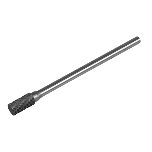 Tungsten Carbide Rotary Burr Extra-Long Cylindrical Front End Cut 10mm