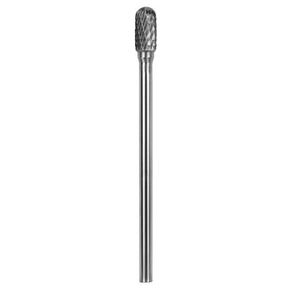 Tungsten Carbide Rotary Burr Extra-Long Cylindrical Ball Nose 10mm