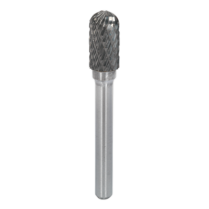 Cylindrical Ball Nose Tungsten Carbide Rotary Burr 10mm