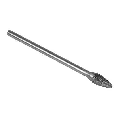 Tungsten Carbide Rotary Burr Extra-Long Arc Round Nose 10mm