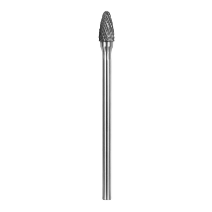 Tungsten Carbide Rotary Burr Extra-Long Arc Round Nose 10mm