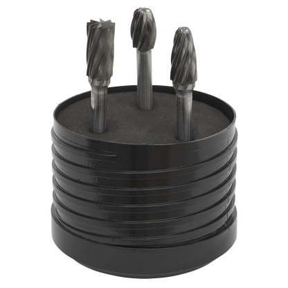Tungsten Carbide Rotary Burr Set 3pc - Ripper/Coarse