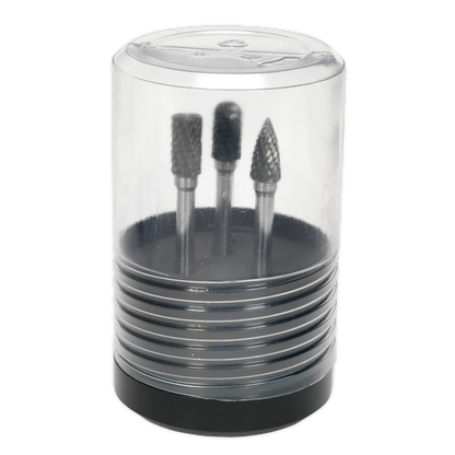 Tungsten Carbide Rotary Burr Set 3pc