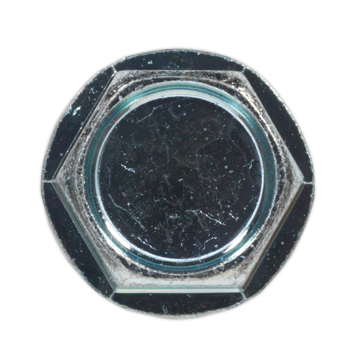 Zinc Plated Self-Drilling Hex Head Screw - Pack of 100