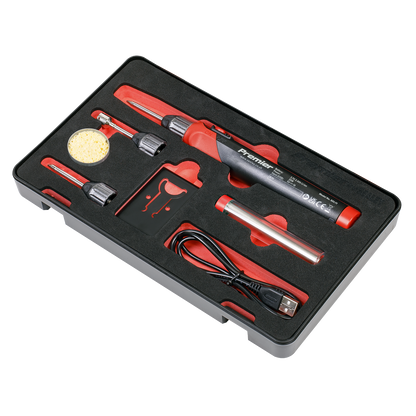 Premier Rechargeable Soldering Iron Kit 30W