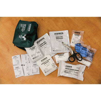 Medium First Aid Kit for Cars, Taxis & Small Vans - BS 8599-2 Compliant