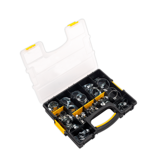 Hose Clip Assortment 8-57mm 85pc