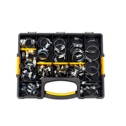 Hose Clip Assortment 8-57mm 85pc