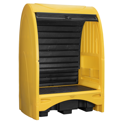 2 Drum Spill Pallet with Hardcover 250L Capacity