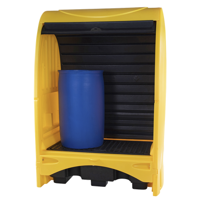 2 Drum Spill Pallet with Hardcover 250L Capacity