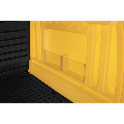 4 Drum Spill Pallet with Hardcover 485L Capacity
