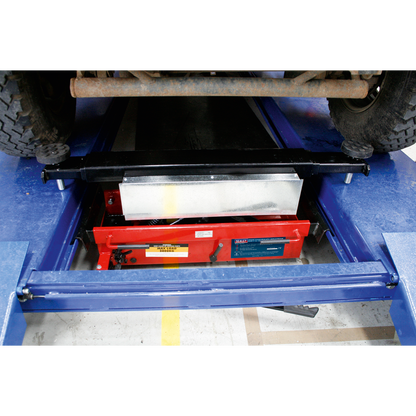 Jacking Beam 2 Tonne with Arm Extenders & Flat Roller Supports