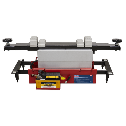 Air Jacking Beam 2 Tonne with Arm Extenders & Flat Roller Supports