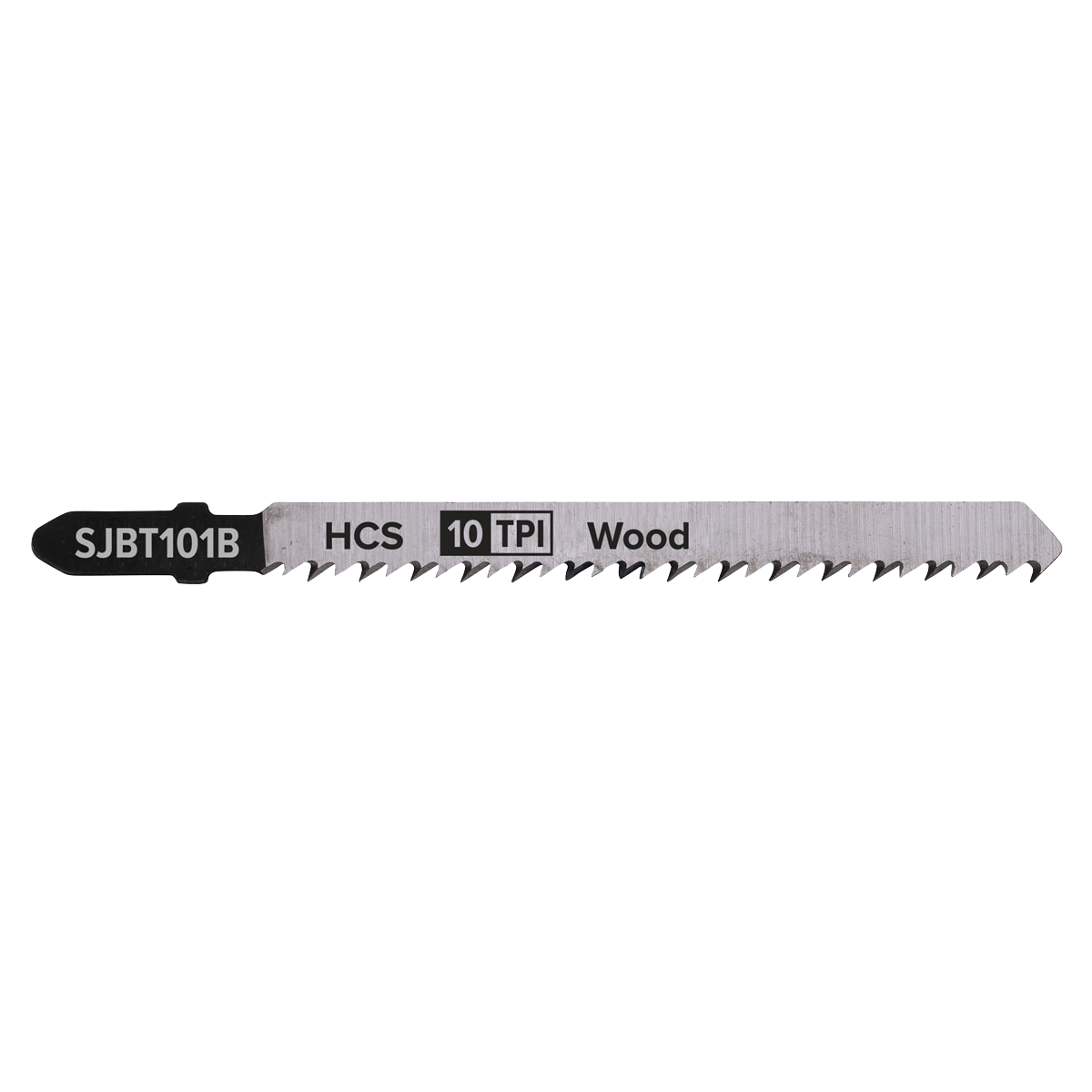 Jigsaw Blade for Hard Wood 100mm 10tpi - Pack of 5