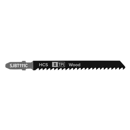 Jigsaw Blade for General Wood 100mm 8tpi - Pack of 5
