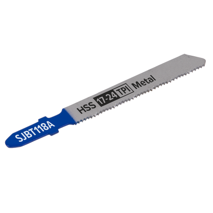 Jigsaw Blade for Metal 92mm 17-24tpi - Pack of 5