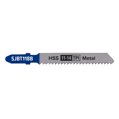 Jigsaw Blade for Metal 92mm 11-14tpi - Pack of 5