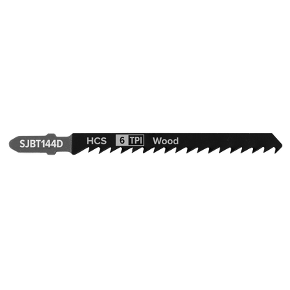Jigsaw Blade for General Wood 100mm 6tpi - Pack of 5