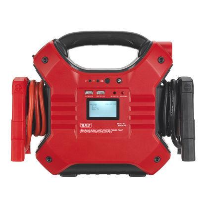 12/24V Jump Starter Power Pack Lithium-ion Phosphate (LiFePo4) 1200/600 Peak Amps