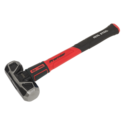 Premier Short Handle Sledge Hammer with Fibreglass Shaft 4lb