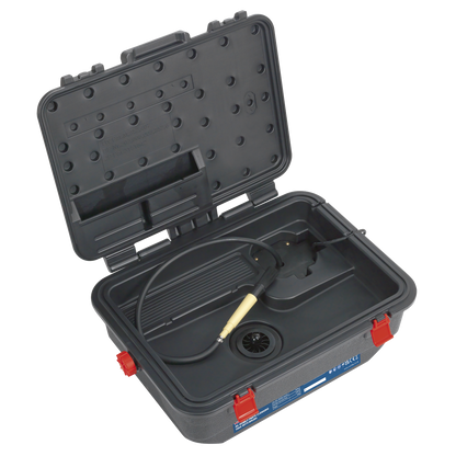 Mobile Parts Cleaning Tank with Brush 16L