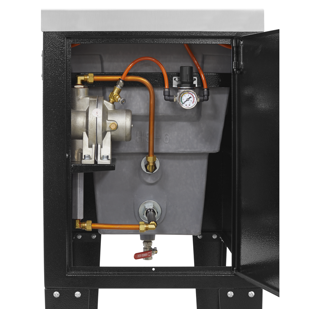 Premier Spray Gun Cleaning Tank 2 Gun Capacity