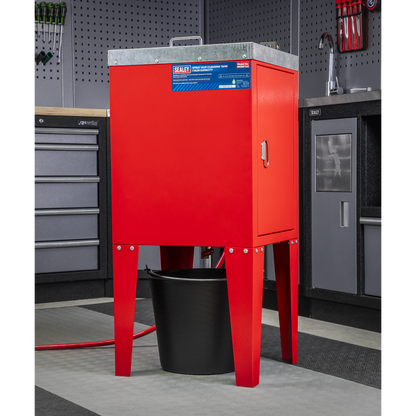 Spray Gun Cleaning Tank 1 Gun Capacity