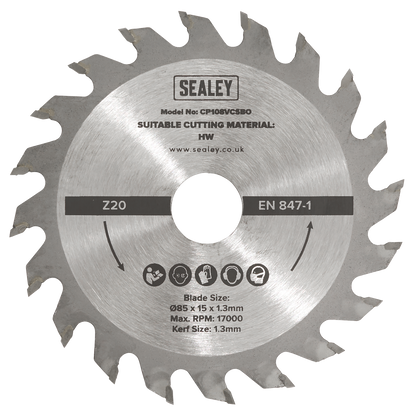 20tpu Circular Saw Blade Ø85 x 15 x 1.3mm