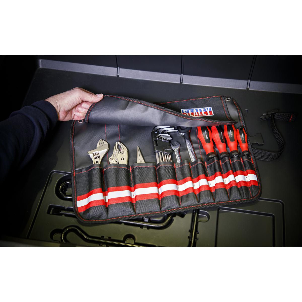 Tool Roll 10-Pocket