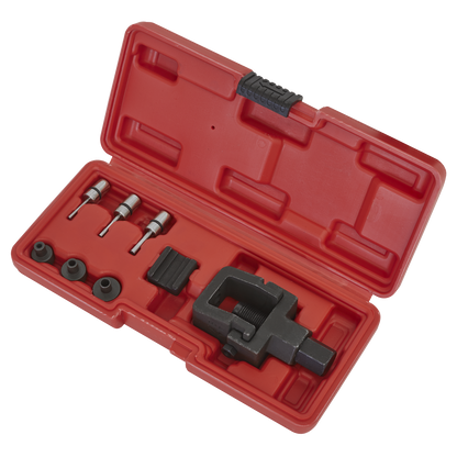 Heavy-Duty Motorcycle Chain Splitter & Riveting Tool Set