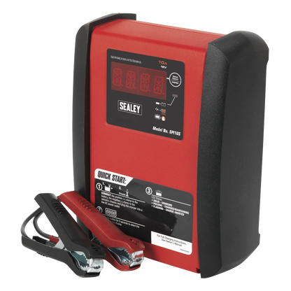 12V Intelligent Speed Charge Battery Charger/Maintainer 10A