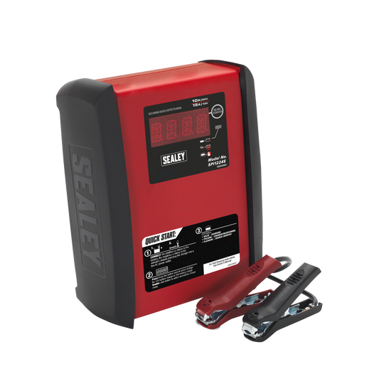 12V 15A/24V Intelligent Speed Charge Battery Charger/Maintainer 10A