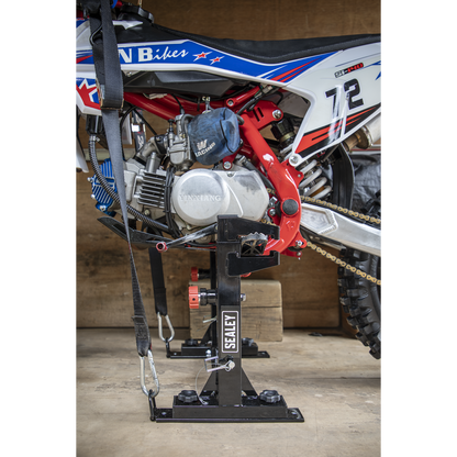 Motocross Bike Fast Lock Tie Down System