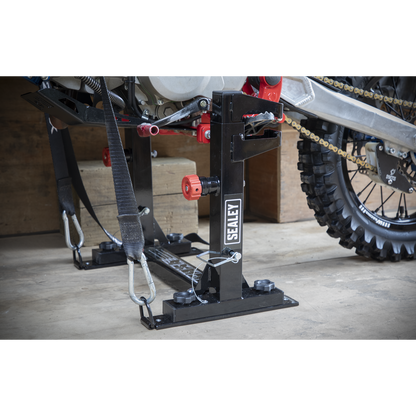 Motocross Bike Fast Lock Tie Down System