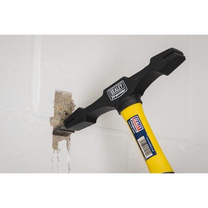 Premier Double Ended Scutch Hammer with Fibreglass Handle
