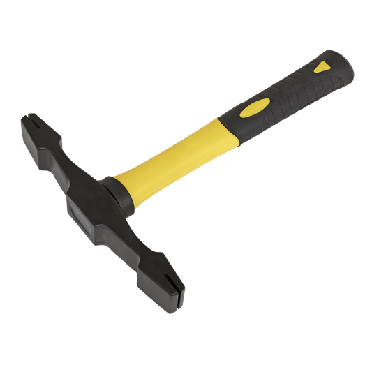 Premier Double Ended Scutch Hammer with Fibreglass Handle