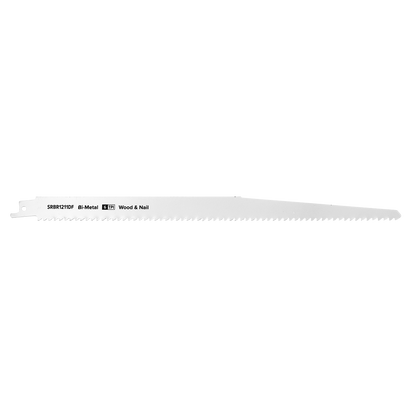 Reciprocating Saw Blade for Wood & Nails 300mm 6tpi - Pack of 5