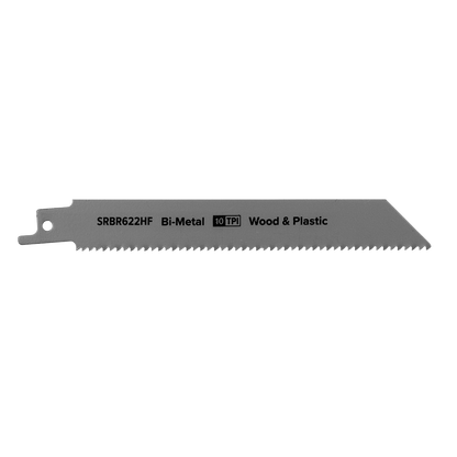 Reciprocating Saw Blade for Wood & Plastics 150mm 10tpi - Pack of 5