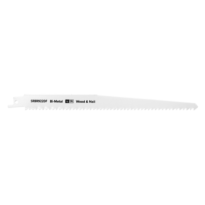Reciprocating Saw Blade for Wood & Nails 230mm 6tpi - Pack of 5