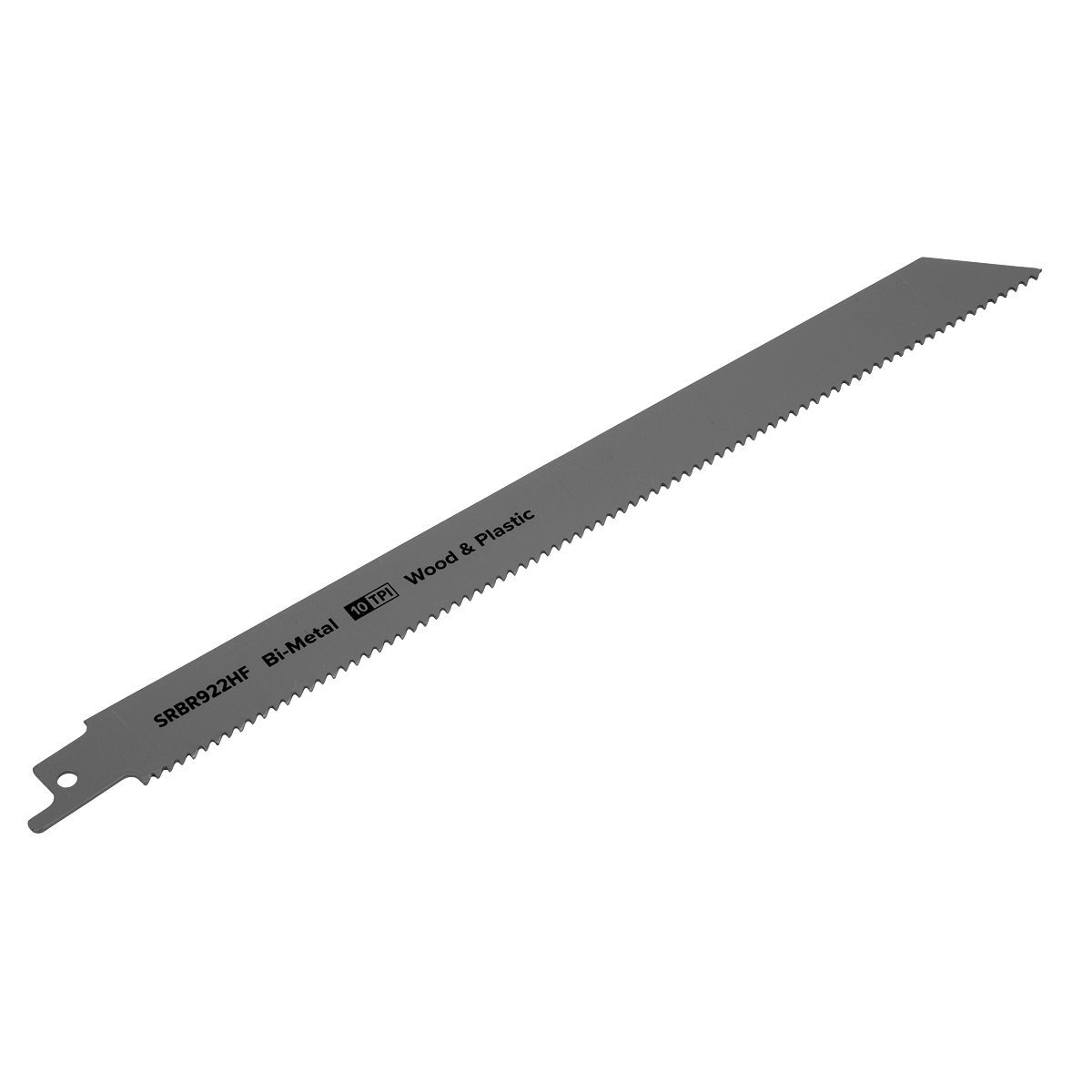 Reciprocating Saw Blade for Wood & Plastics 230mm 10tpi - Pack of 5