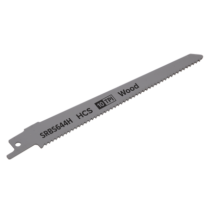 Reciprocating Saw Blade for Clean Wood 150mm 10tpi - Pack of 5