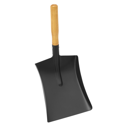 Coal shovel 8" with 228mm Wooden Handle