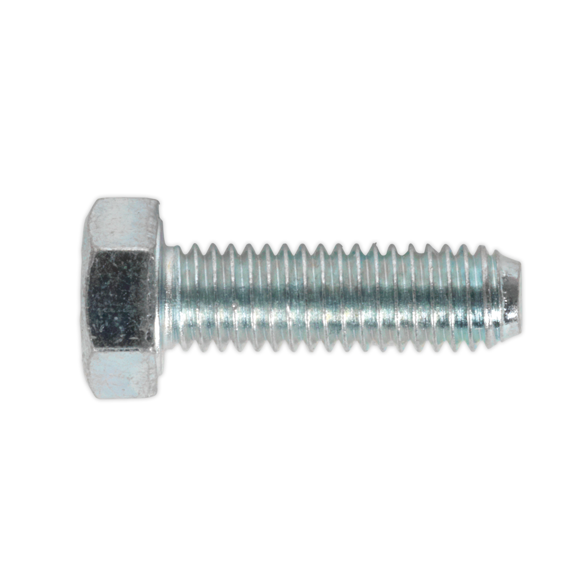 8.8 Zinc Plated HT Setscrew DIN 933 - Pack of 50