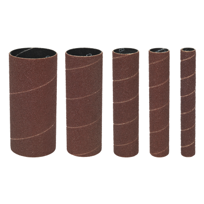 Assorted Sanding Sleeves 80 Grit - Pack of 5